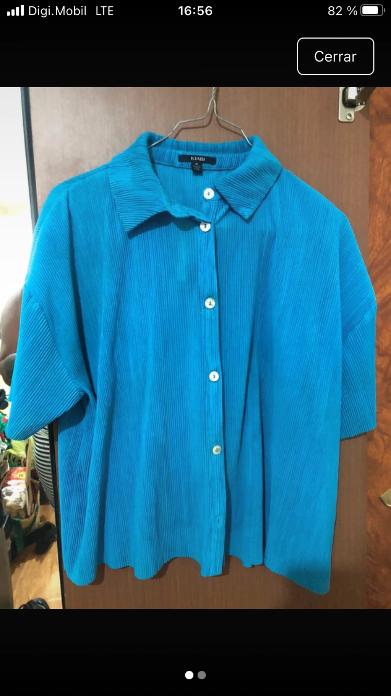 Camisa turquesa